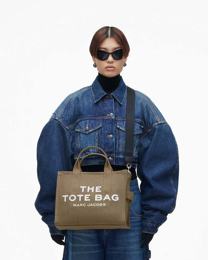 The Canvas Medium Tote Bag Slate Green Marc Jacobs / BAGS