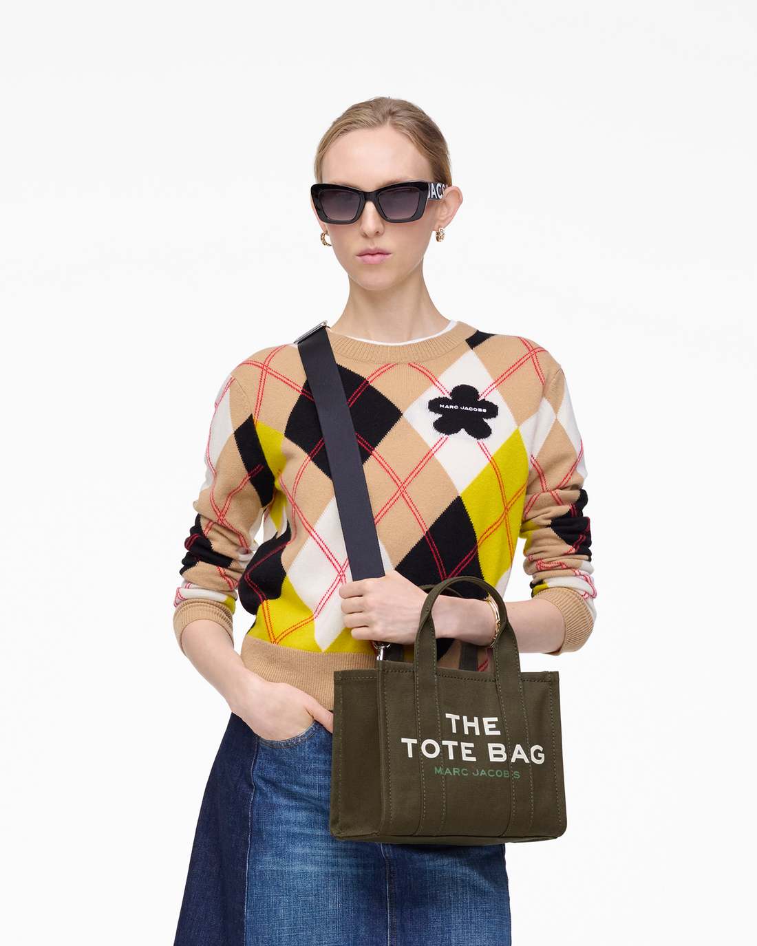 The Canvas Small Tote Bag Forest Marc Jacobs / BAGS