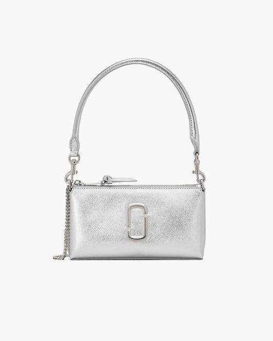 The Metallic Snapshot Convertible Shoulder Bag Silver Marc Jacobs / BAGS|WALLETS|NEW ARRIVALS
