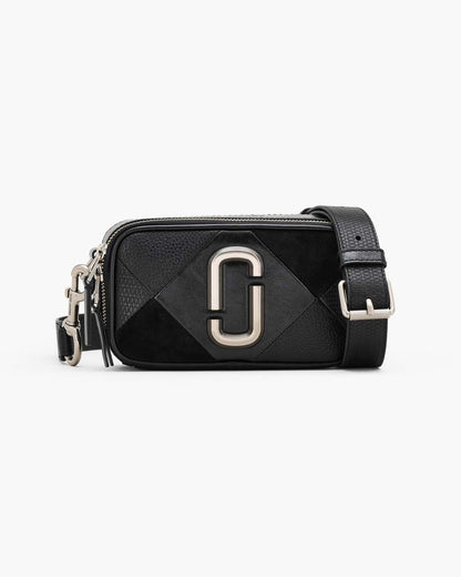 The Suede Patchwork Snapshot Black Multi Marc Jacobs / BAGS|NEW ARRIVALS