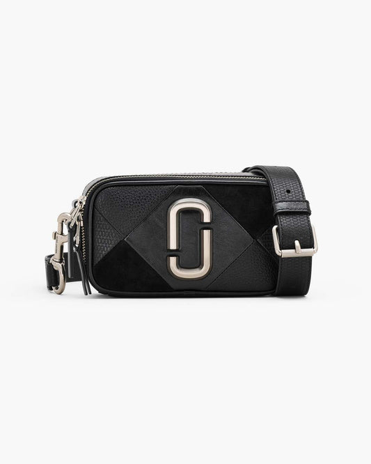 The Suede Patchwork Snapshot Black Multi Marc Jacobs / BAGS|NEW ARRIVALS
