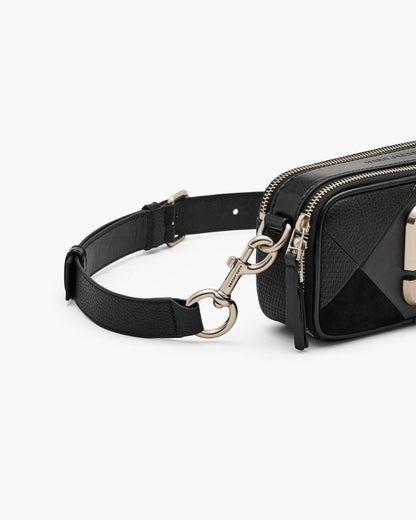 The Suede Patchwork Snapshot Black Multi Marc Jacobs / BAGS|NEW ARRIVALS