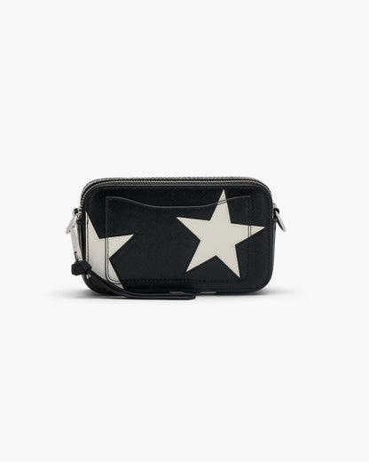 The Star Patchwork Leather Snapshot Black/White Marc Jacobs / BAGS