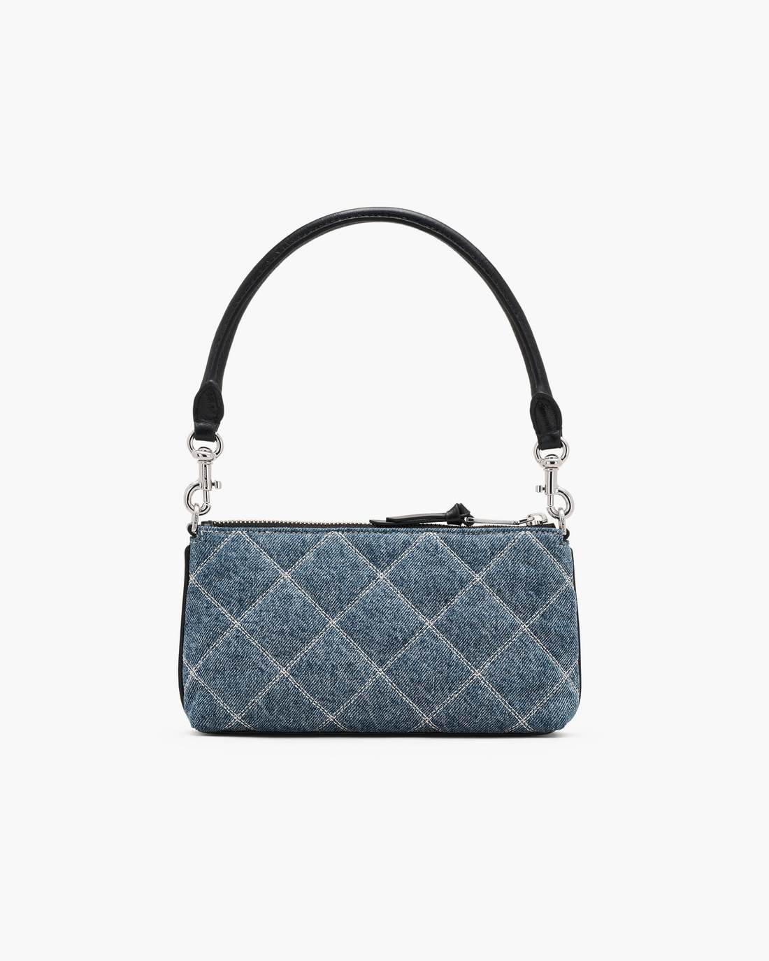 The Quilted Denim Snapshot Convertible Shoulder Bag Light Wash Indigo Marc Jacobs / BAGS|WALLETS