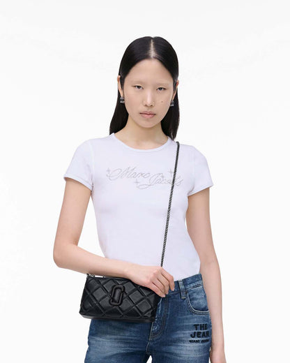 The Quilted Snapshot Convertible Shoulder Bag Black Marc Jacobs / BAGS|WALLETS