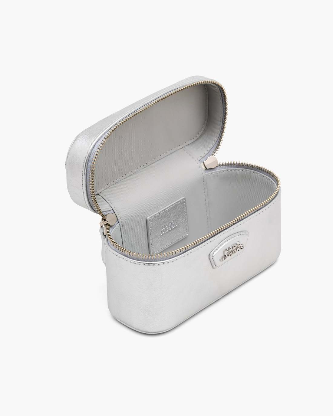 Marc Jacobs The Metallic Everyday Vanity Bag Silver