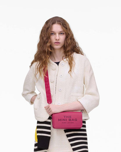 The Leather Mini Bag Raspberry Pink Marc Jacobs / BAGS|WALLETS