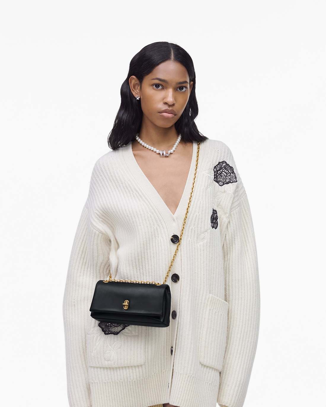 The Dual Chain Mini Bag Black Marc Jacobs / BAGS|WALLETS