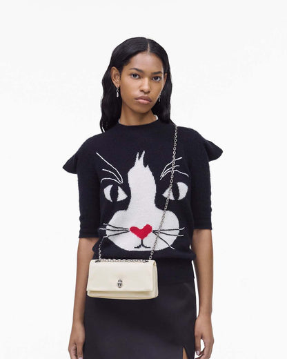 The Dual Chain Mini Bag Cloud White Marc Jacobs / BAGS|WALLETS
