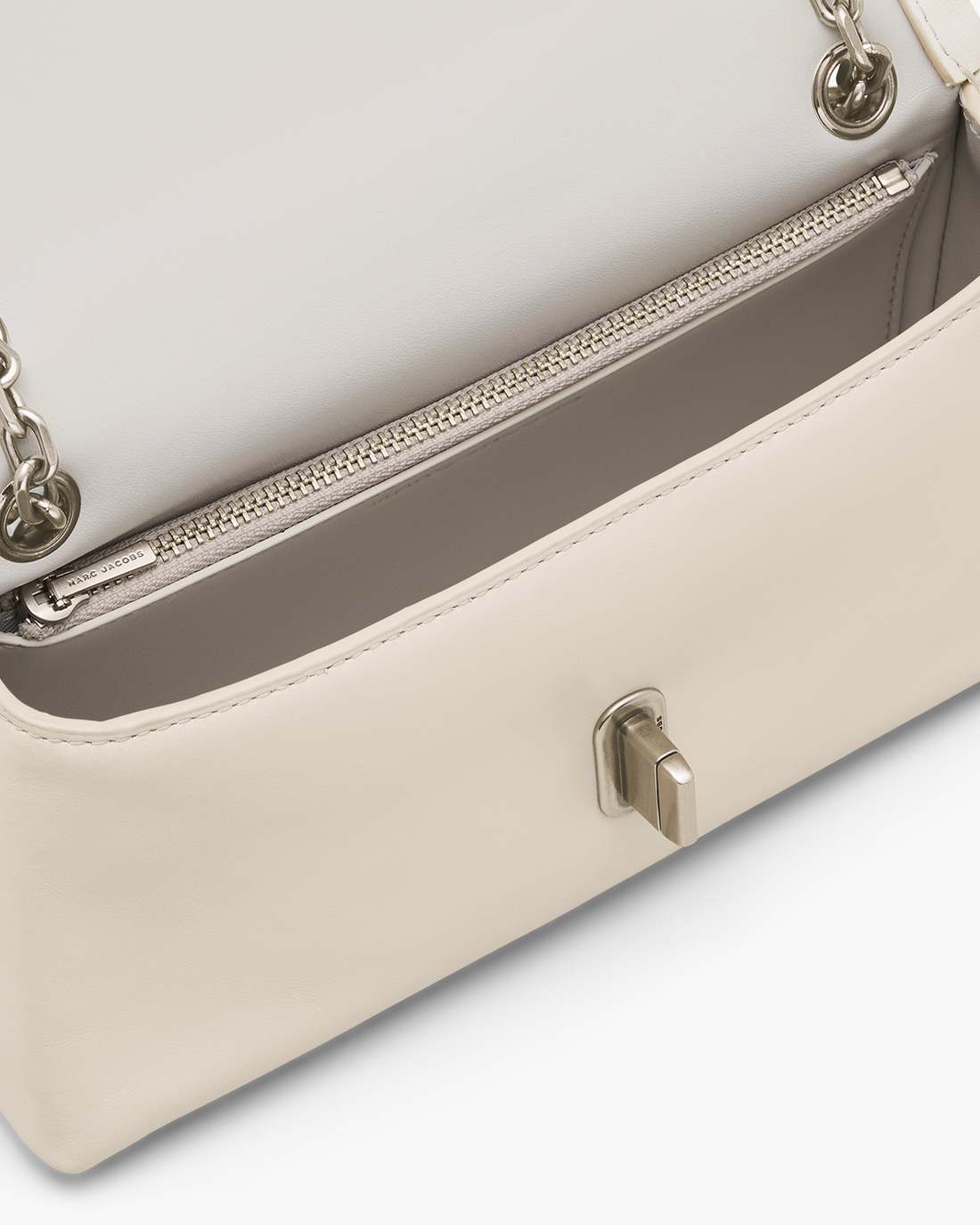The Dual Chain Mini Bag Cloud White Marc Jacobs / BAGS|WALLETS