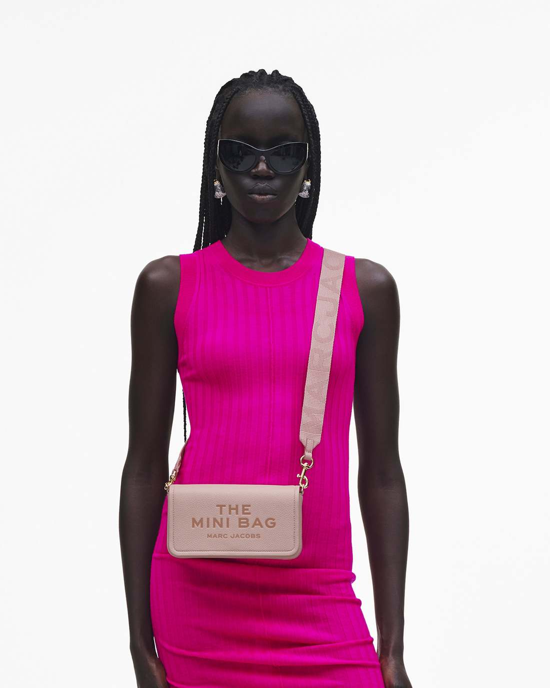 The Leather Mini Bag Rose Marc Jacobs / BAGS|WALLETS