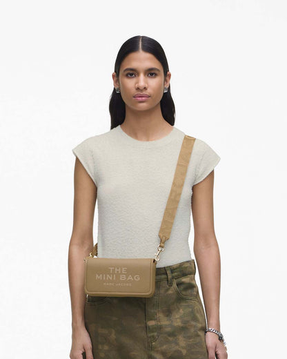 The Leather Mini Bag Camel Marc Jacobs / BAGS|WALLETS