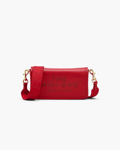 The Leather Mini Bag True Red Marc Jacobs / BAGS|WALLETS