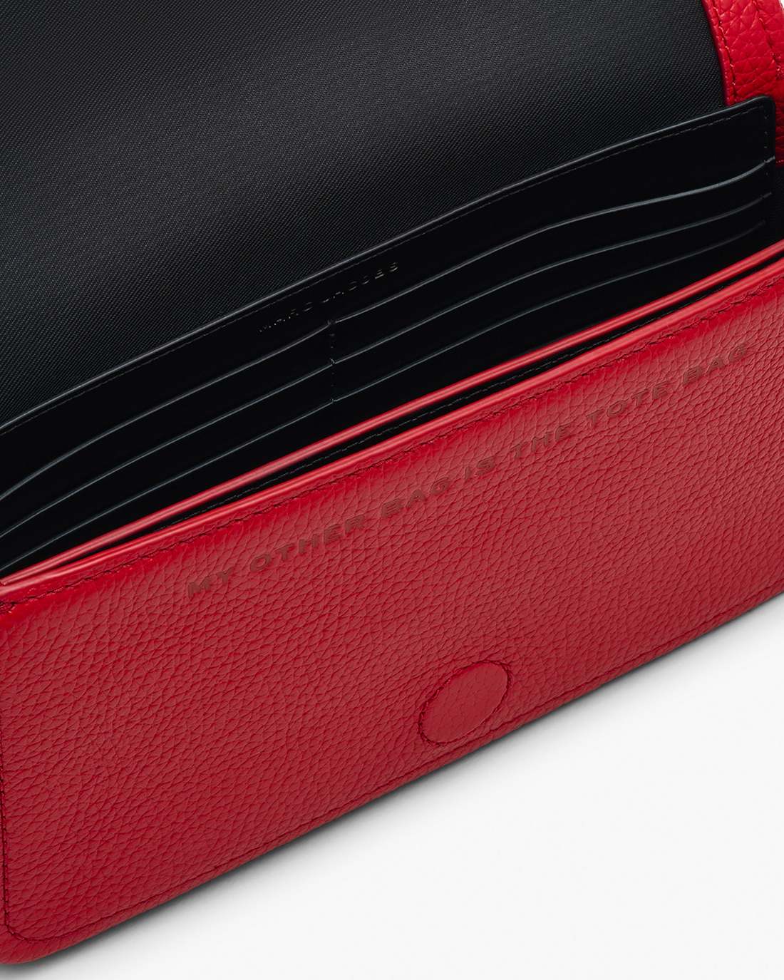The Leather Mini Bag True Red Marc Jacobs / BAGS|WALLETS