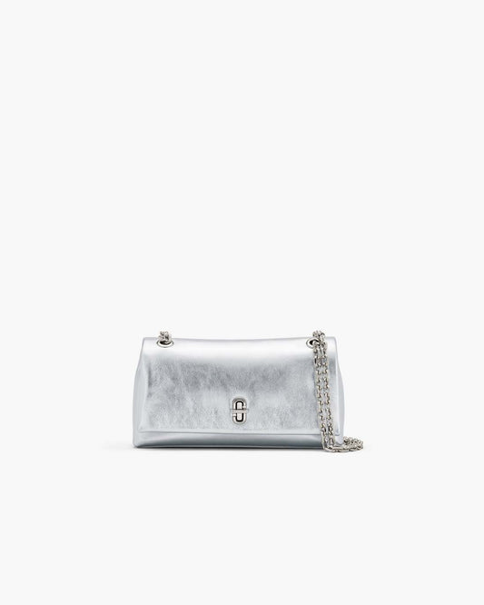 The Metallic Dual Chain Mini Bag Silver Marc Jacobs / BAGS