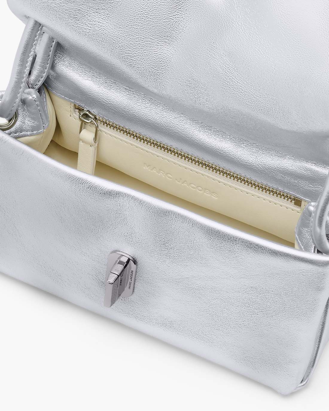 The Metallic Mini Dual Bag Silver Marc Jacobs / BAGS