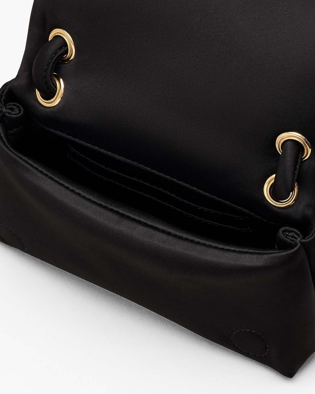 The Satin Micro Dual Bag Black Marc Jacobs / BAGS