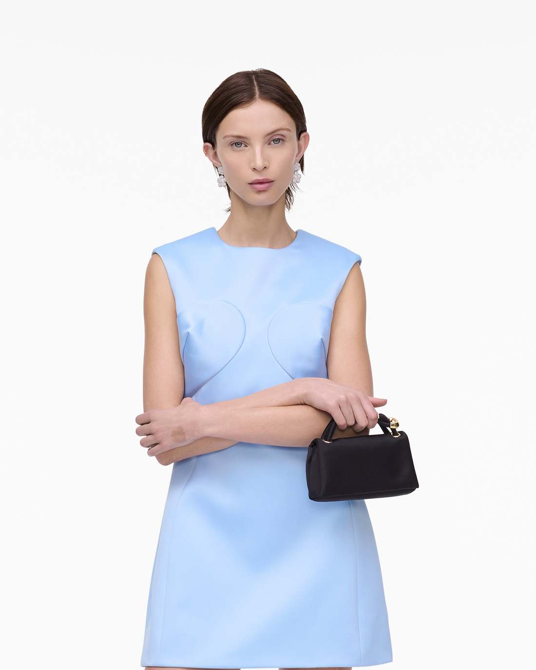 The Satin Micro Dual Bag Black Marc Jacobs / BAGS