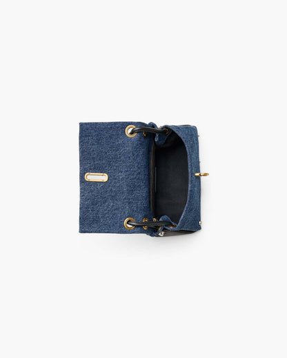 The Trinket Charm Denim Mini Dual Bag Medium Wash Multi Marc Jacobs / BAGS|NEW ARRIVALS