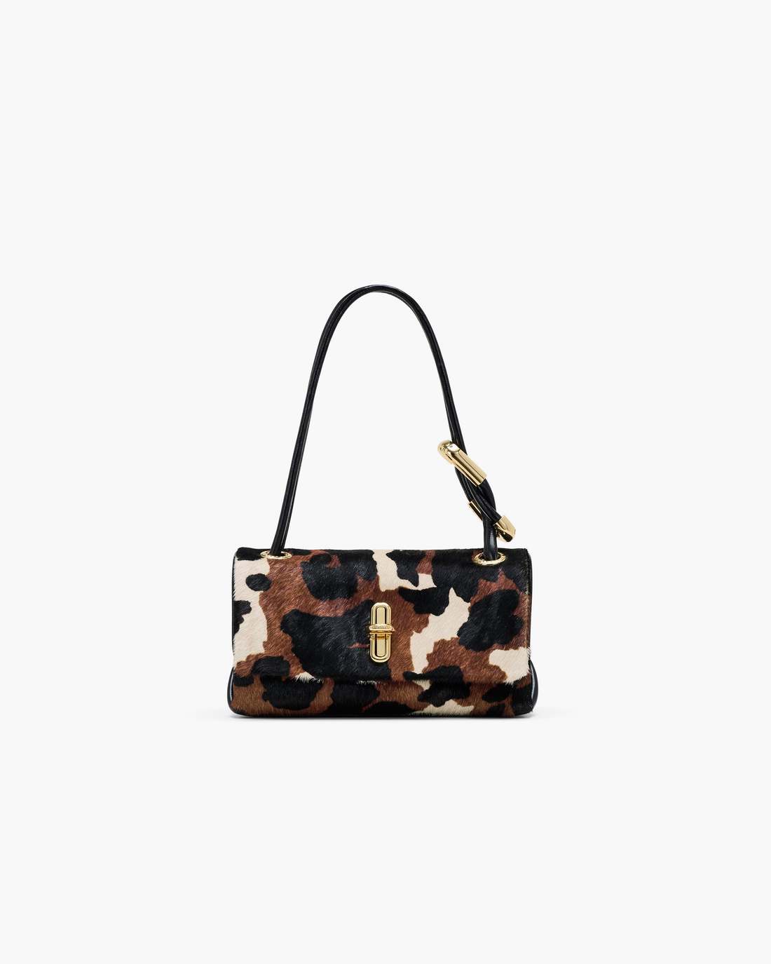 The Cow Haircalf Mini Dual Shoulder Bag Mocha Multi Marc Jacobs / BAGS|NEW ARRIVALS