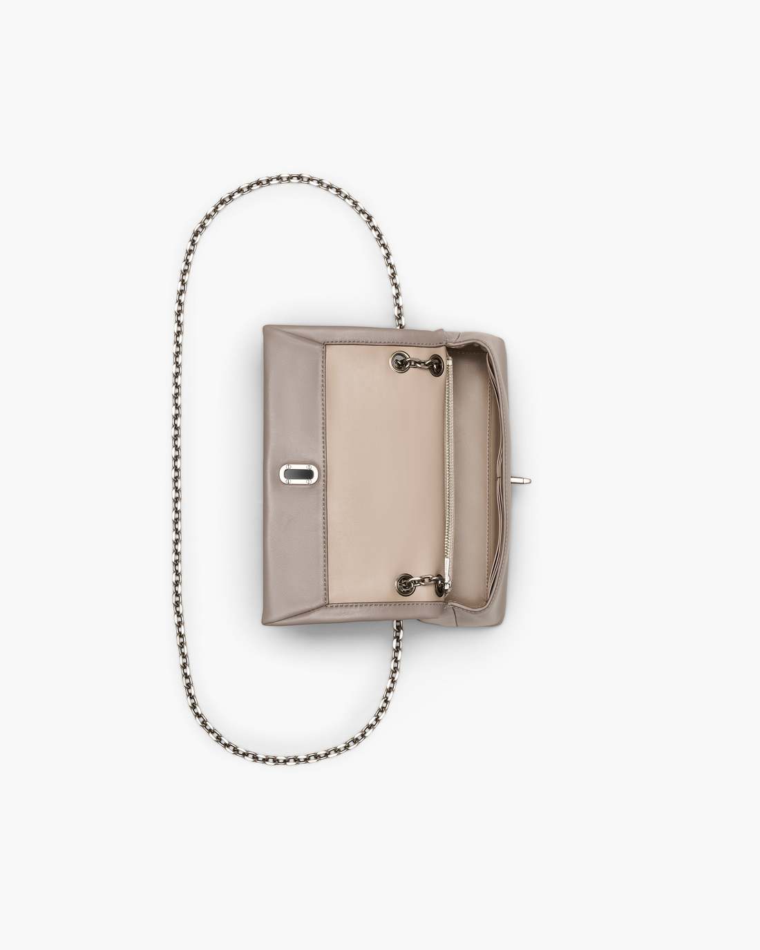 The Dual Chain Mini Bag Cement Marc Jacobs / BAGS