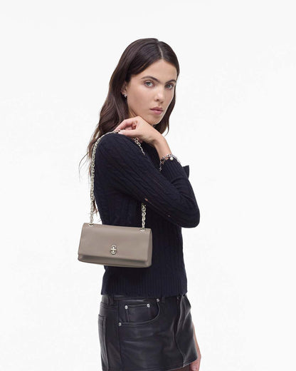 The Dual Chain Mini Bag Cement Marc Jacobs / BAGS