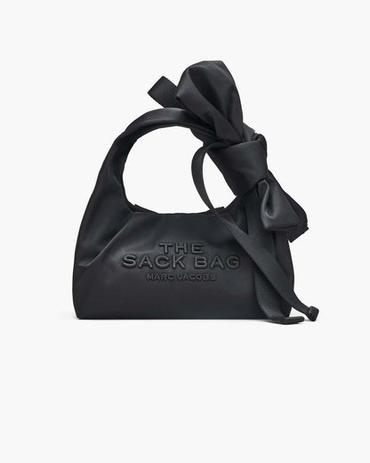 The Bow Nylon Mini Sack Bag Black Marc Jacobs / BAGS