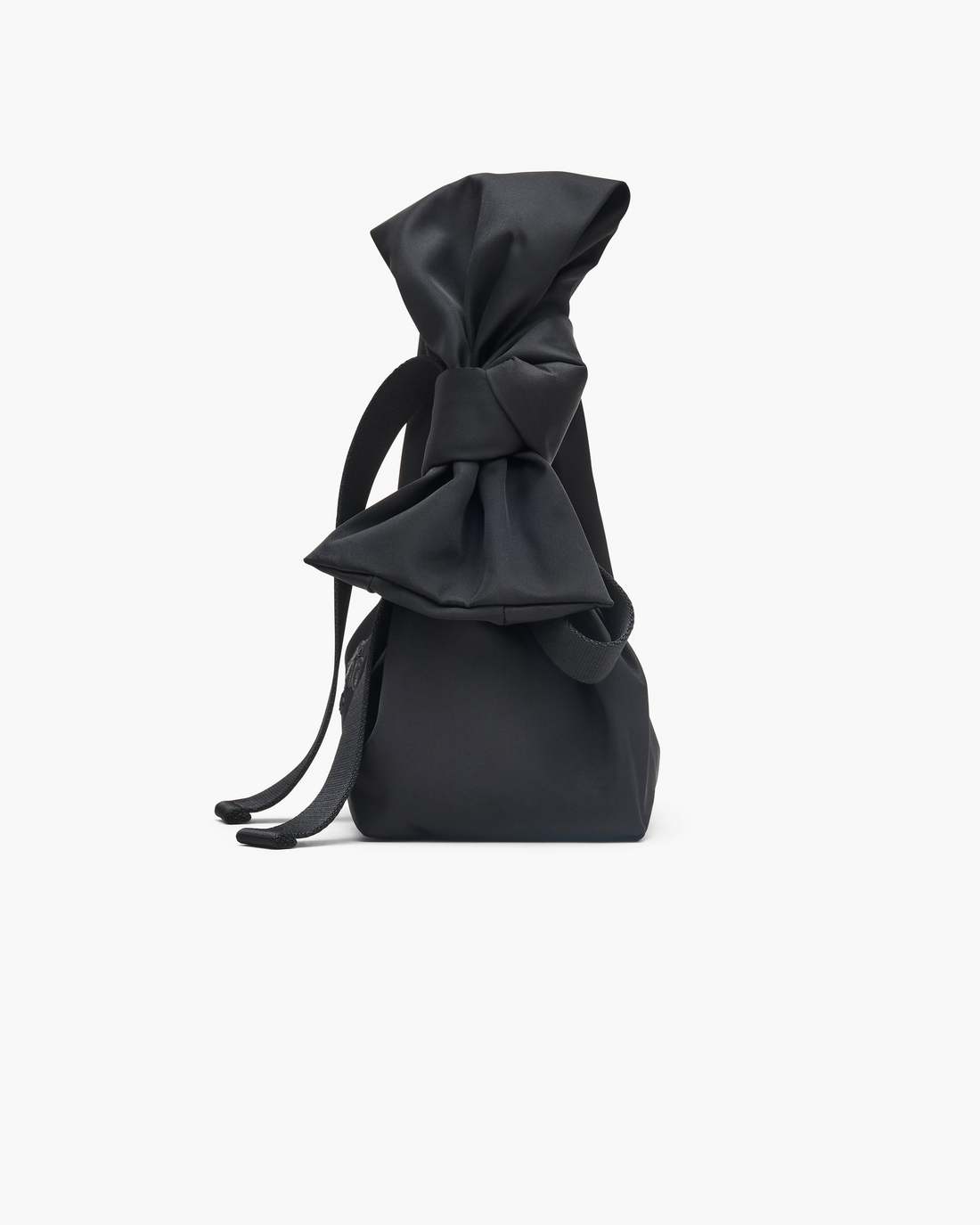 The Bow Nylon Mini Sack Bag Black Marc Jacobs / BAGS