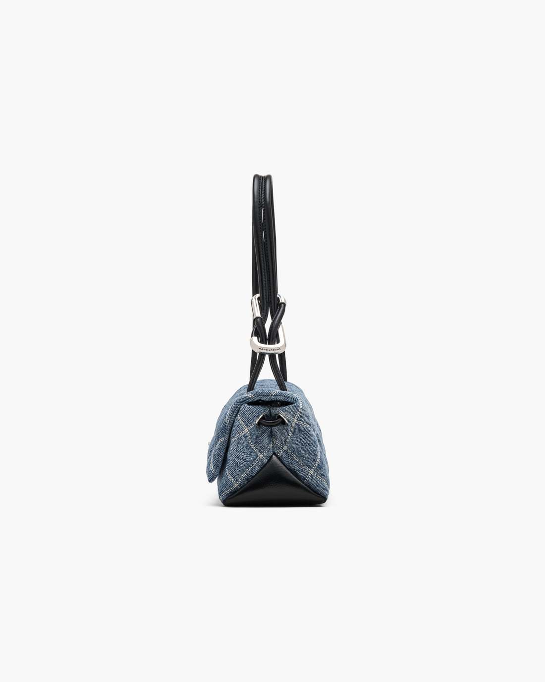 The Quilted Denim Mini Dual Shoulder Bag Light Wash Indigo Marc Jacobs / BAGS