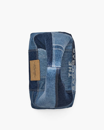The Patchwork Denim Sack Bag Blue Denim Marc Jacobs / BAGS