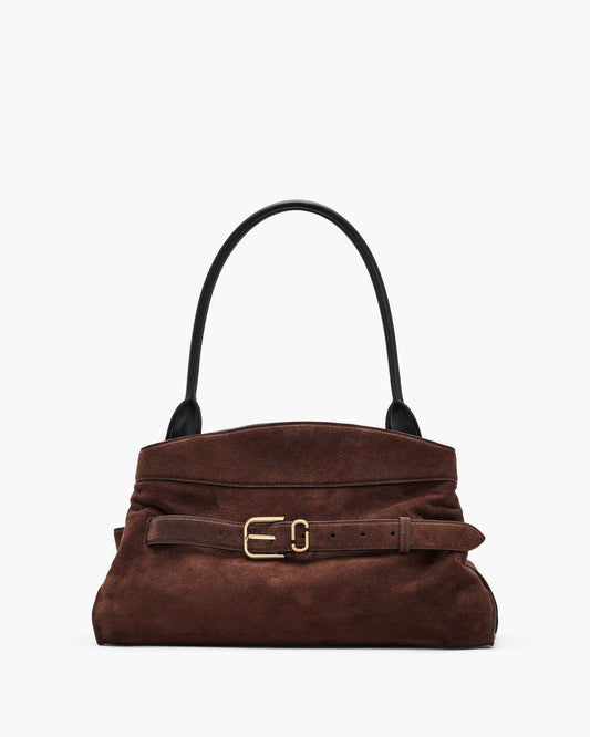 The Suede Dakota Satchel Dark Brown Marc Jacobs / BAGS