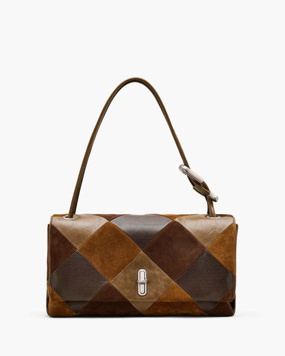 The Suede Patchwork Large Dual Bag Brown Multi Marc Jacobs / BAGS