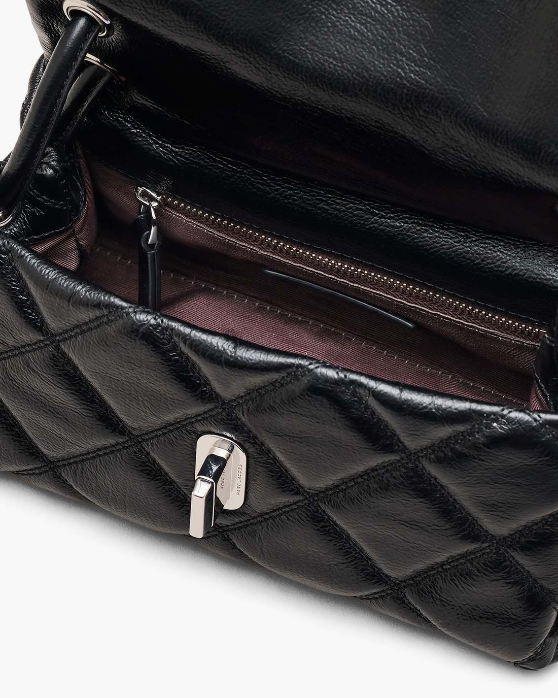 The Quilted Mini Dual Shoulder Bag Black Marc Jacobs / BAGS