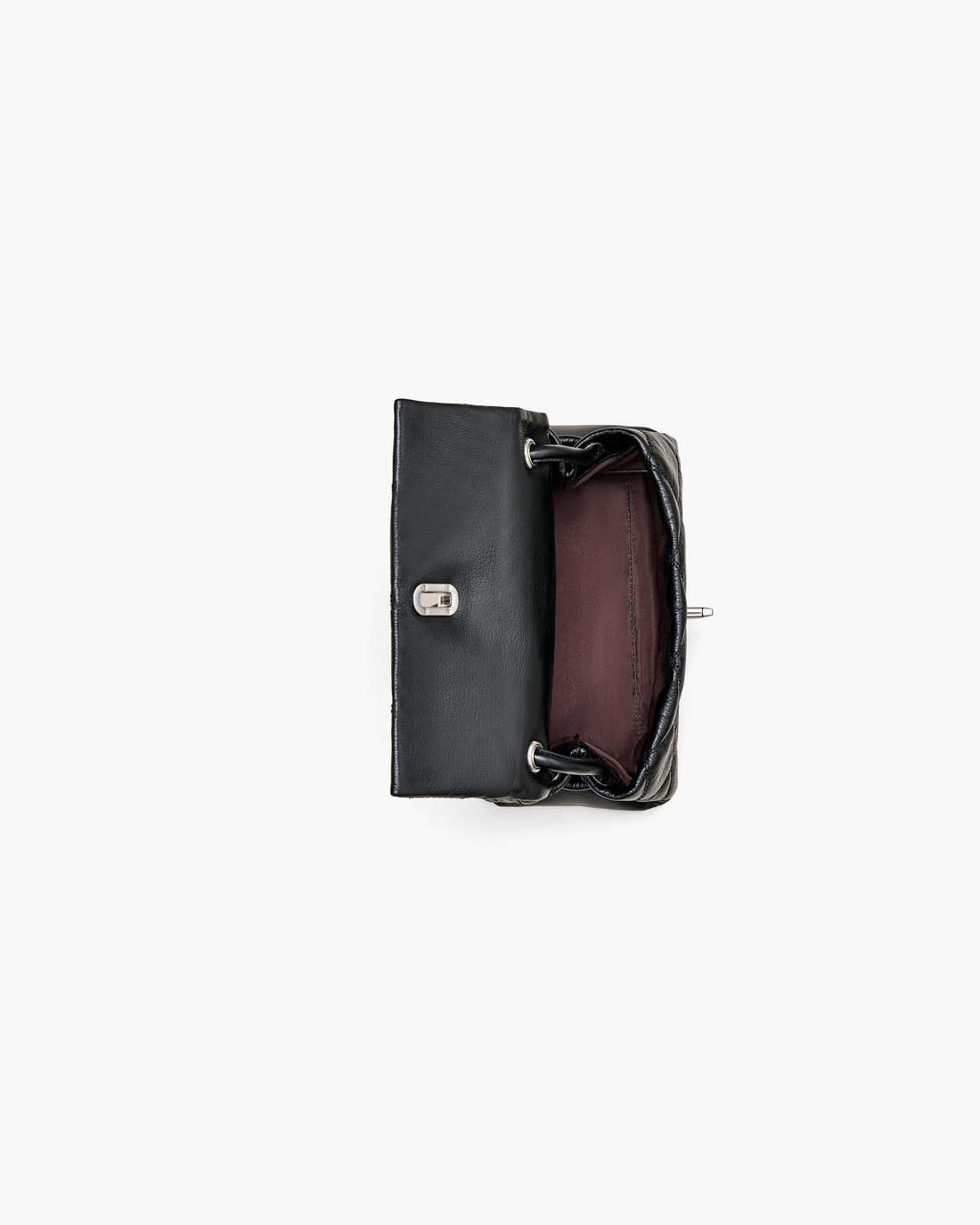 The Quilted Mini Dual Shoulder Bag Black Marc Jacobs / BAGS