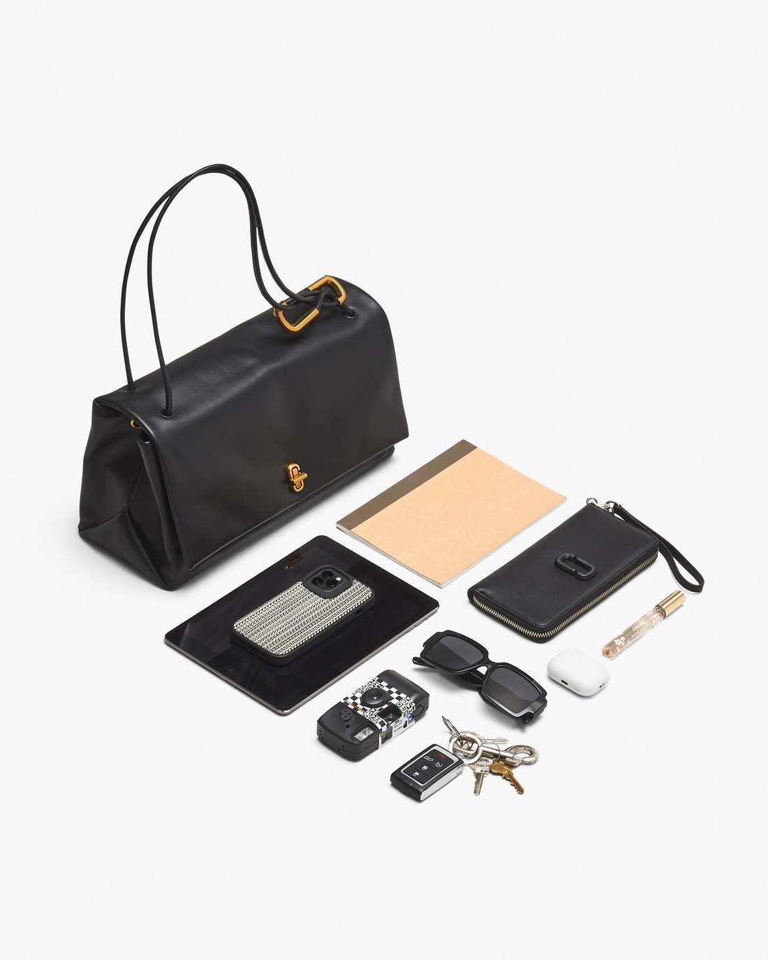 The Metallic Large Dual Bag Silver Marc Jacobs / BAGS
