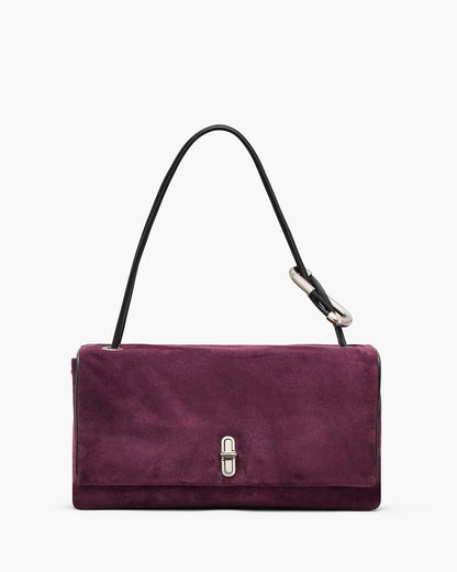 The Suede Large Dual Dark Plum Marc Jacobs / BAGS