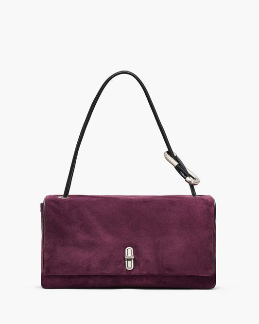 The Suede Large Dual Dark Plum Marc Jacobs / BAGS