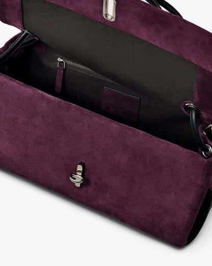 The Suede Large Dual Dark Plum Marc Jacobs / BAGS