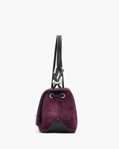 The Suede Large Dual Dark Plum Marc Jacobs / BAGS