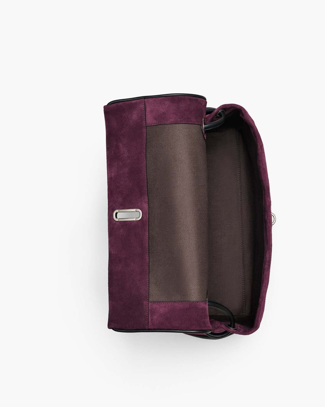 The Suede Large Dual Dark Plum Marc Jacobs / BAGS