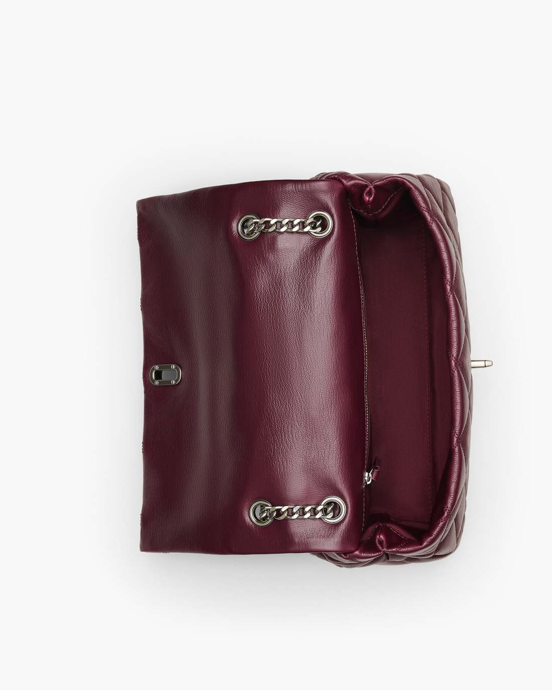 The Quilted Dual Convertible Shoulder Bag Dark Plum Marc Jacobs / BAGS