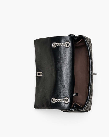 The Quilted Dual Convertible Shoulder Bag Black Marc Jacobs / BAGS