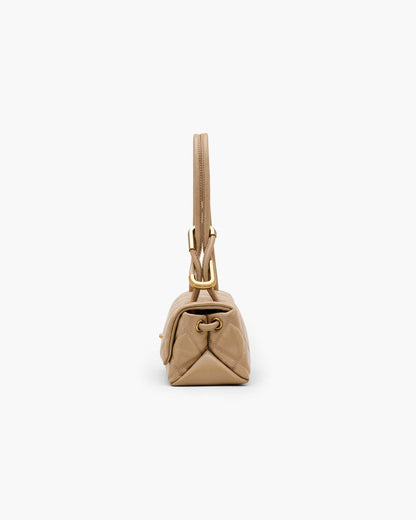The Quilted Mini Dual Shoulder Bag Camel Marc Jacobs / BAGS