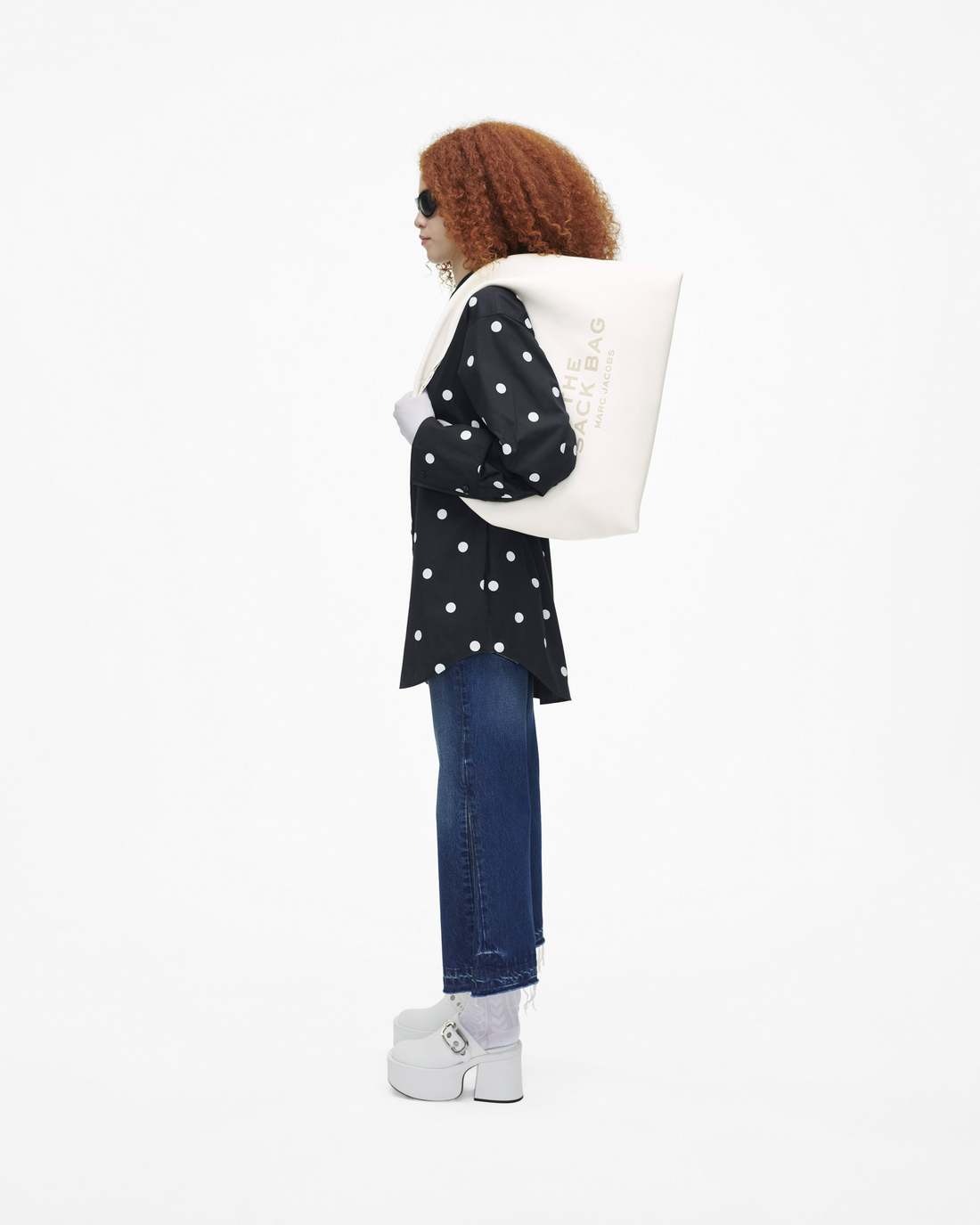 The XL Sack Bag White Marc Jacobs / BAGS