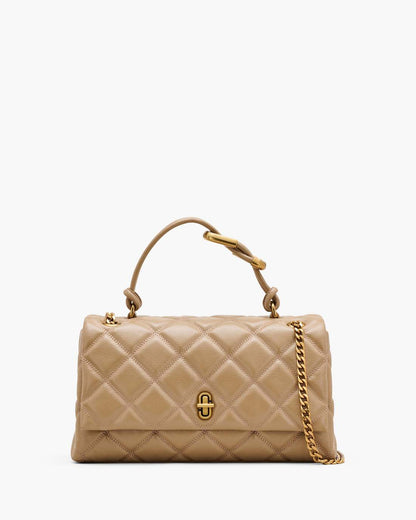 The Quilted Dual Convertible Shoulder Bag Camel Marc Jacobs / BAGS