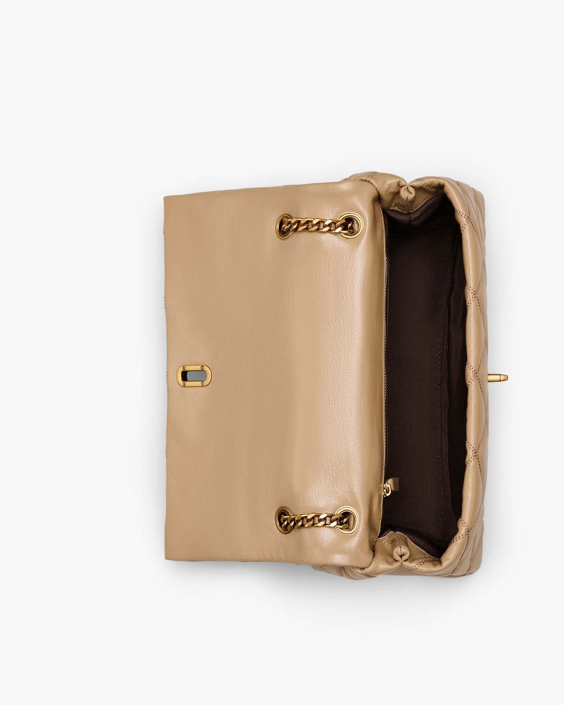 The Quilted Dual Convertible Shoulder Bag Camel Marc Jacobs / BAGS