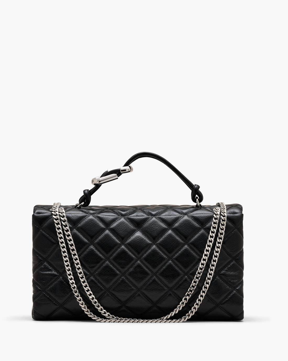 The Quilted XL Dual Convertible Shoulder Bag Black Marc Jacobs / BAGS