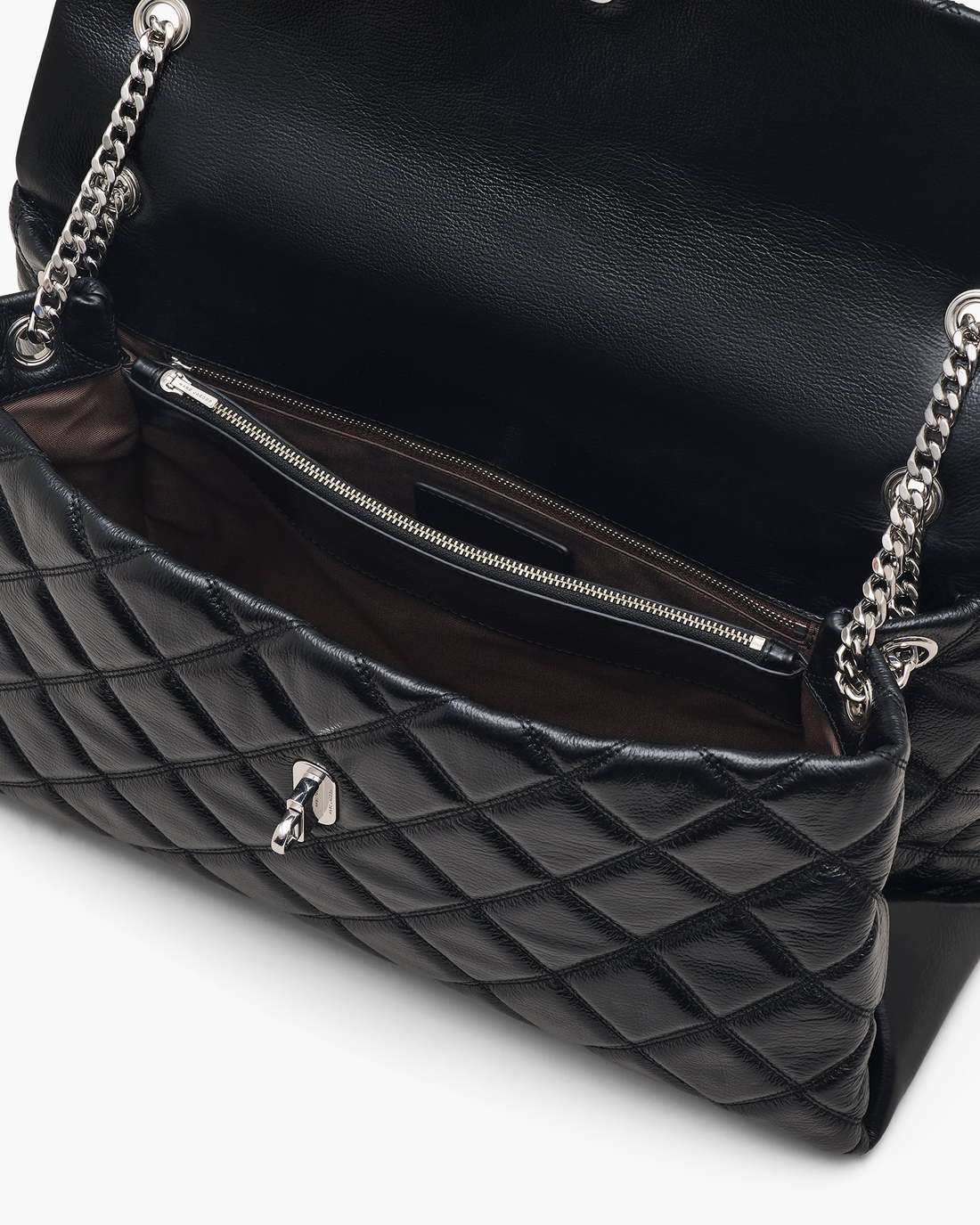 The Quilted XL Dual Convertible Shoulder Bag Black Marc Jacobs / BAGS