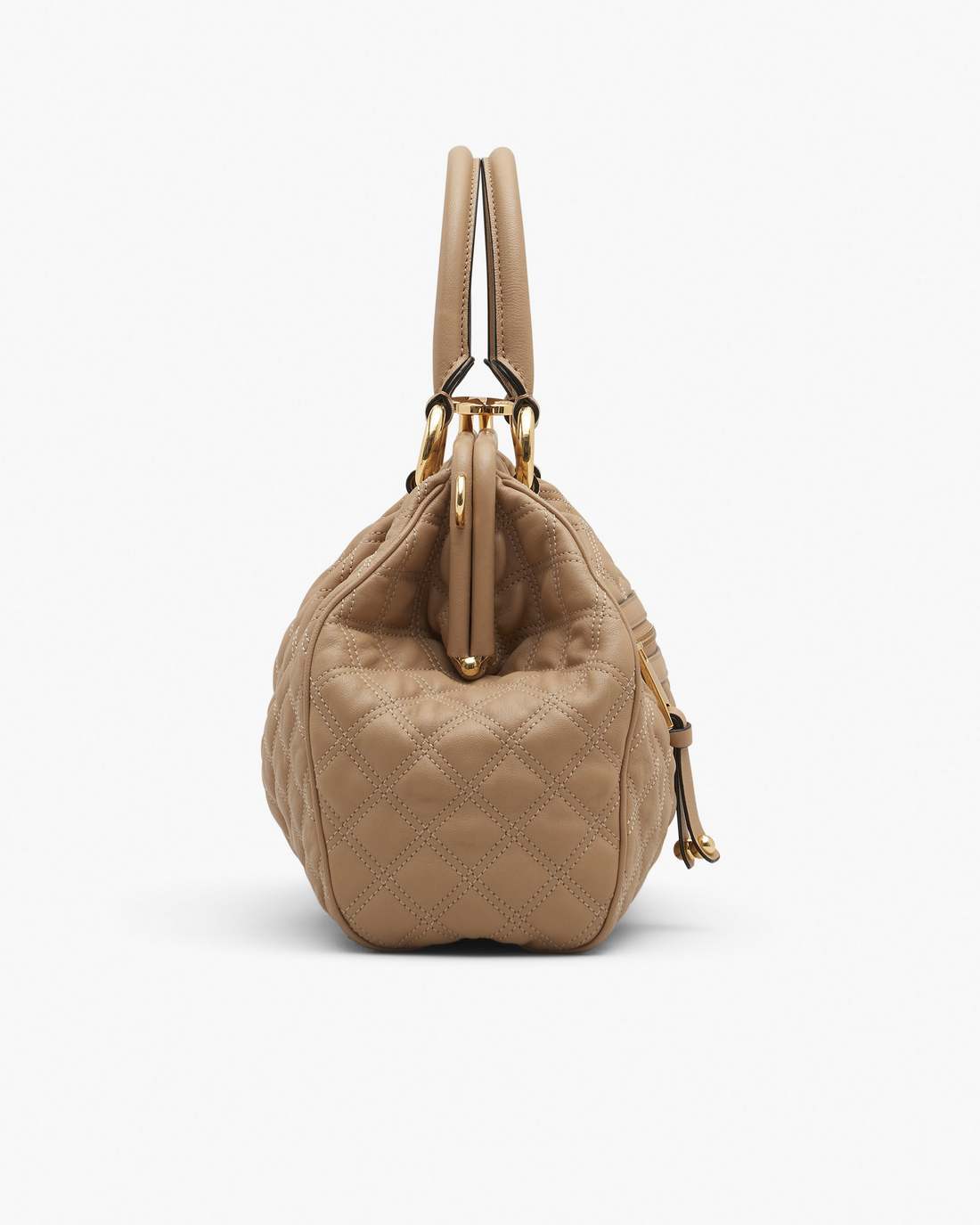 Re-Edition Quilted Leather Stam Bag Camel Marc Jacobs / BAGS