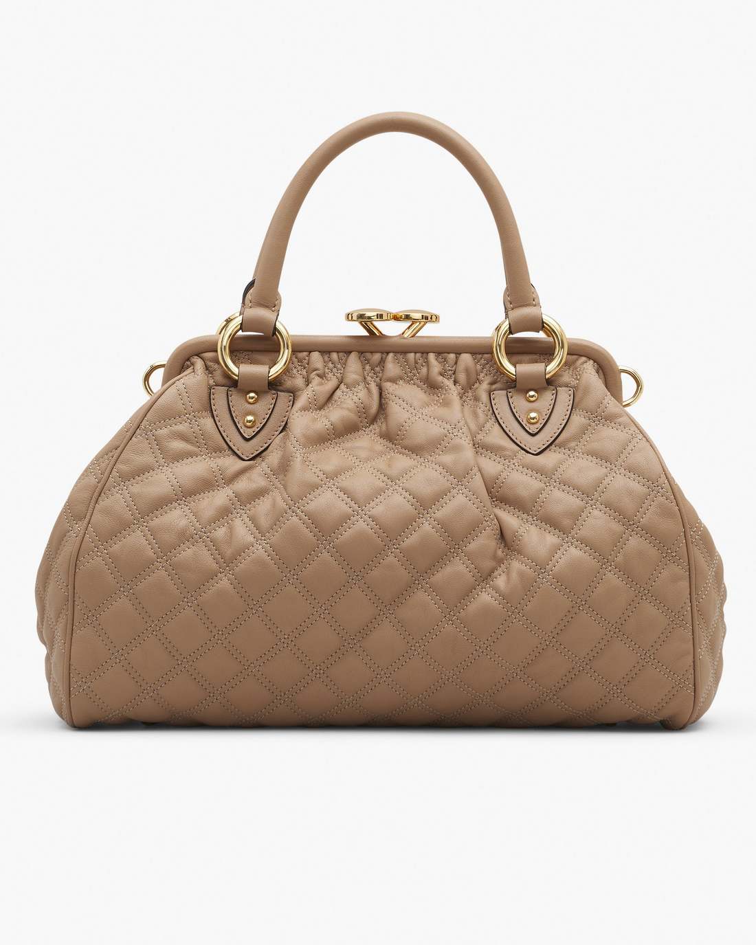 Re-Edition Quilted Leather Stam Bag Camel Marc Jacobs / BAGS